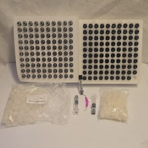 100 Pack 1ml Viles Press On Kit